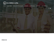 Tablet Screenshot of oliveiraelima.com